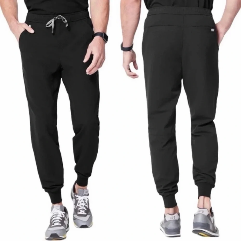 FIGS Tansen Jogger Black Scrub Pants